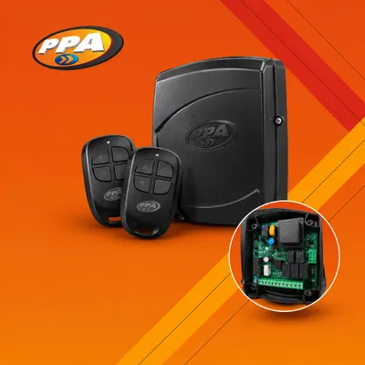 Controles remotos PPA e central para portão eletrônico